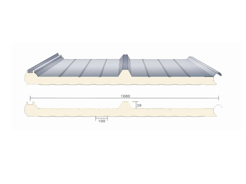 1000mm PU Roof Panel