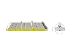European Hidden Nails of the Glass Wool Roof Panel