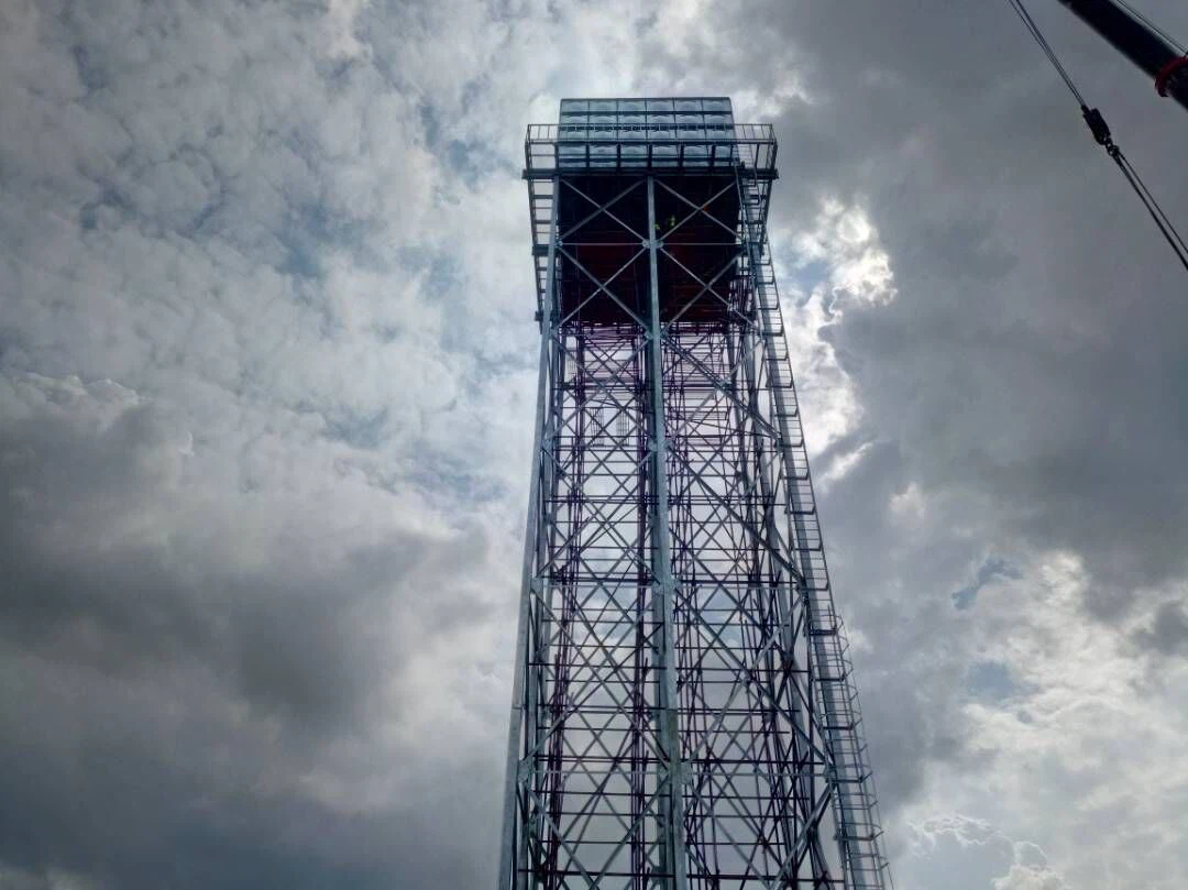 Hot-DIP Galvanized Steel Structure Water Storage Tank Tower