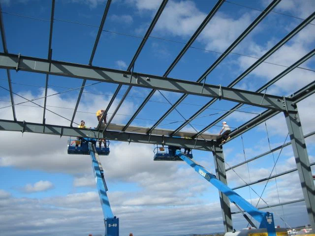 Prefabricated/Prefab Building Materials Light Structural Steel Warehouse
